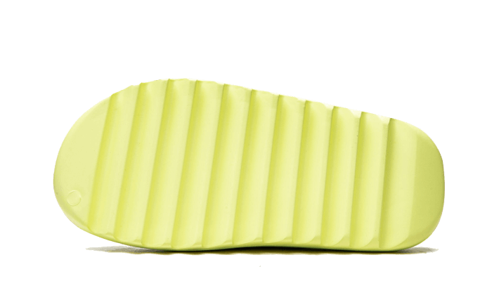 Yeezy Slide Glow Green (Restock Pair 2022) - HQ6447